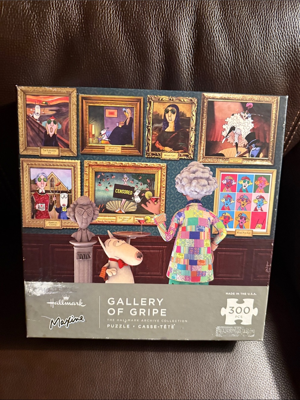 Hallmark Maxine Gallery of Gripe jigsaw Puzzle.  300 pieces.  Complete